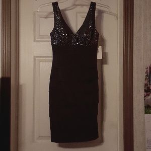 Cocktail Dress by B. Darlin in Dark Gray